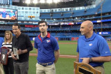 Blue Jays tip their caps to Athletic Therapy students