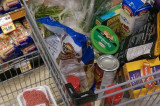 Student grocery shopping all about planning ahead