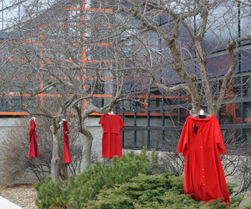 Red dresses honour missing and murdered aboriginal women