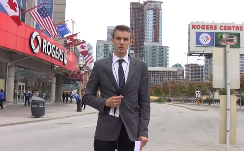 Students honoured at Toronto Blue Jays pre-game ceremony