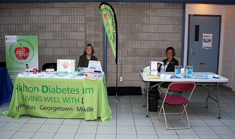 Sheridan participates in diabetes awareness