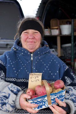 Ann Brown from the Plant Lady has been vending at the Oakville Civitan Club’s farmers’ market for 12 years. 