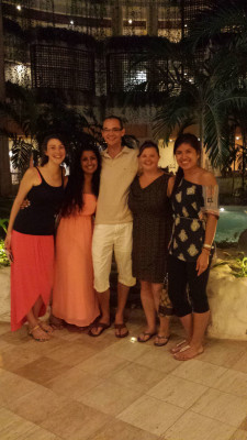 Kathryn Bell, Hira Ramzan, Matt Passakas, Danielle, Jamela Gonzales in Cuba