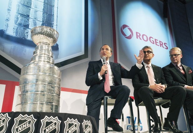 Rogers’ takes over NHL broadcasting rights in Canada