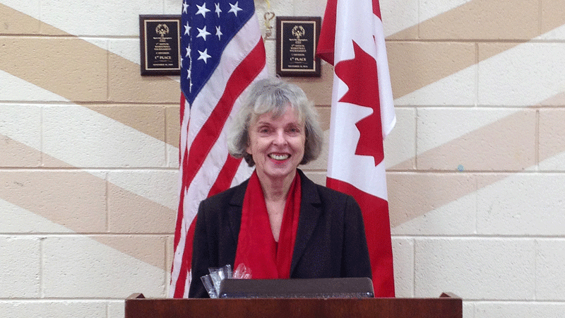 Author Ann Birch speaks to American Woman’s Club of Oakville