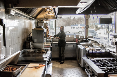 Montfort’s kitchen is open until 3 a.m. on weekdays, and 4 a.m. on Fridays and Saturdays
