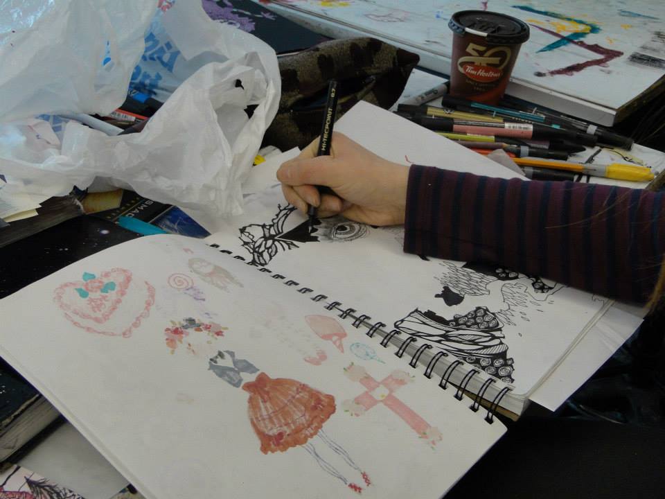 Art students hope persistence will pay off in portfolio season