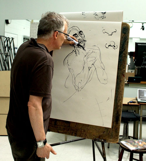 Tim McCormack has taught drawing at Sheridan since 1990