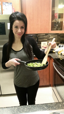  Sarah Chojnacki, a Mississauga resident  practising vegan for two and half years.