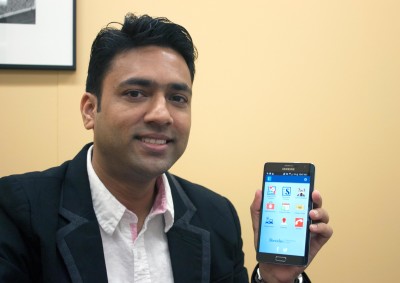 The app Neelanjanmath created, iCent, helps international students adjust to life in Canada.