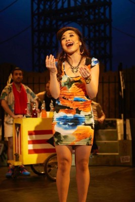 Kimberly-Ann Truong performing in Sheridan's production of In the Heights. Photo courtesy of John Jones. 