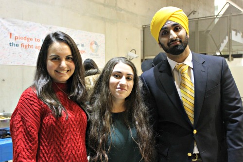 From Left: Vian Al Dabagh, Cynthia Morrison, Shanjot Singh