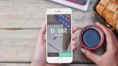 Boost app on iOS device (Photo from https://twitter.com/boostappca)
