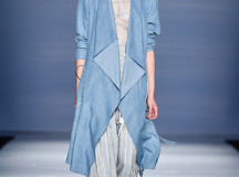 Laura Siegel at Toronto Fashion Week. (Photo from Huffingtonpost.com)
